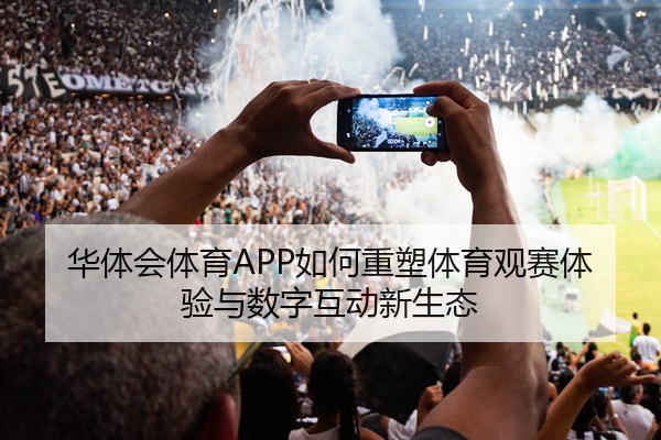 华体会体育APP如何重塑体育观赛体验与数字互动新生态